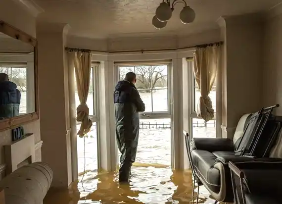 water damage restoration service De Soto